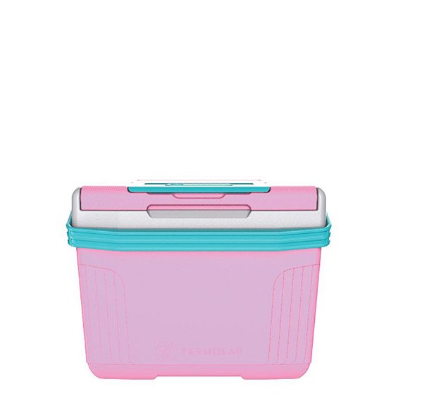 RECIPIENTE TERMICO CAIXA TERMICA 08L ROSA BALE