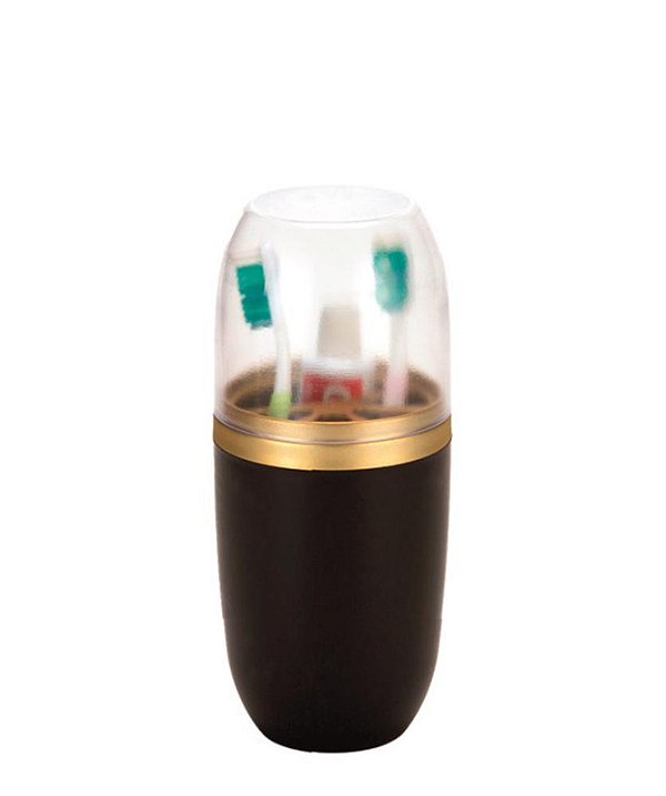 DOURADO FOSCO - PORTA ESCOVA DE DENTE 500ML C/ TAMPA