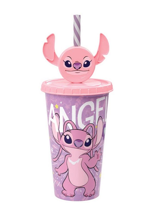 COPO REFRI 500ML C/ PIN STITCH ROSA