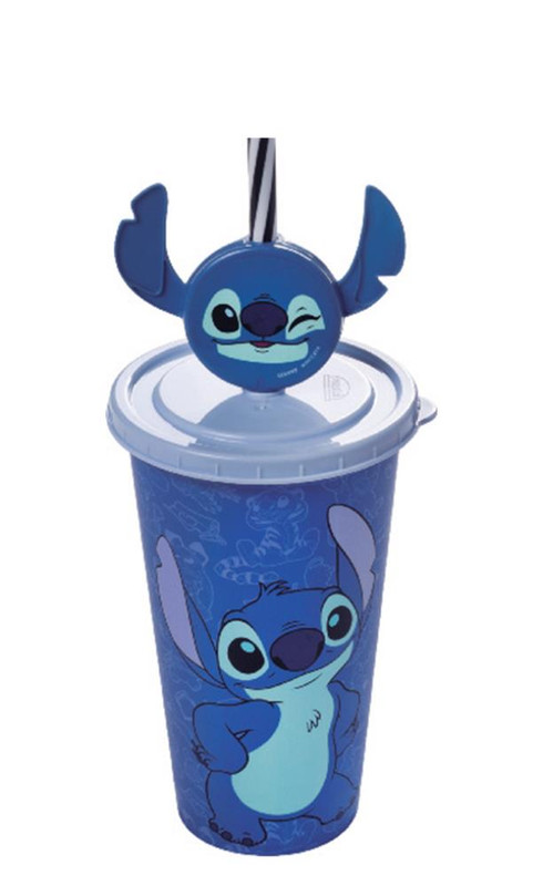 COPO REFRI 500ML C/ PIN STITCH AZUL