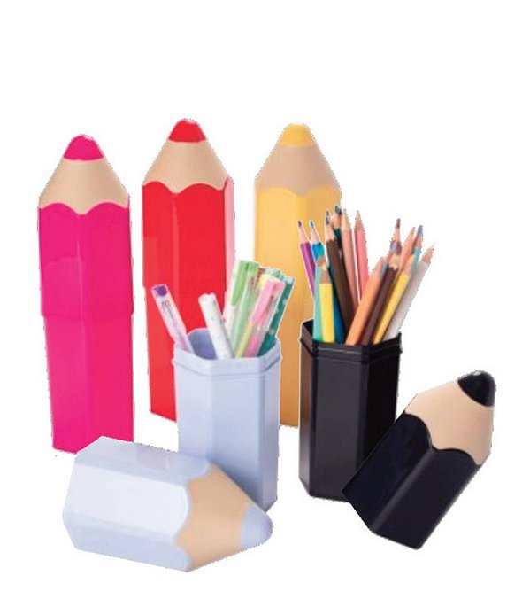 ORGANIZADOR LÁPIS 3D LÚDICO PORTA OBJETOS