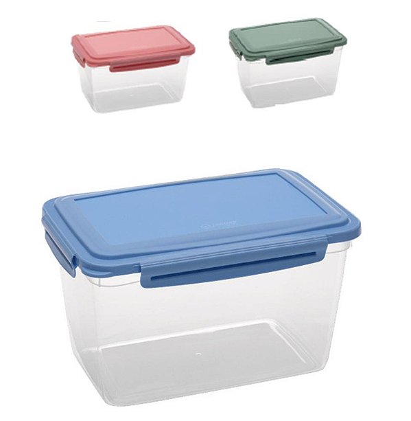 POTE HERMETICO ALTO C/ TRAVA 2,2L TPA COLOR