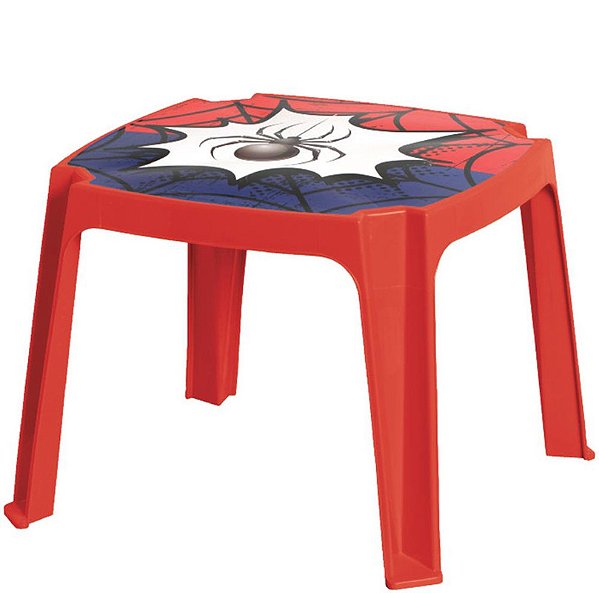 MESA INFANTIL VERMELHO - LABEL ARANHA