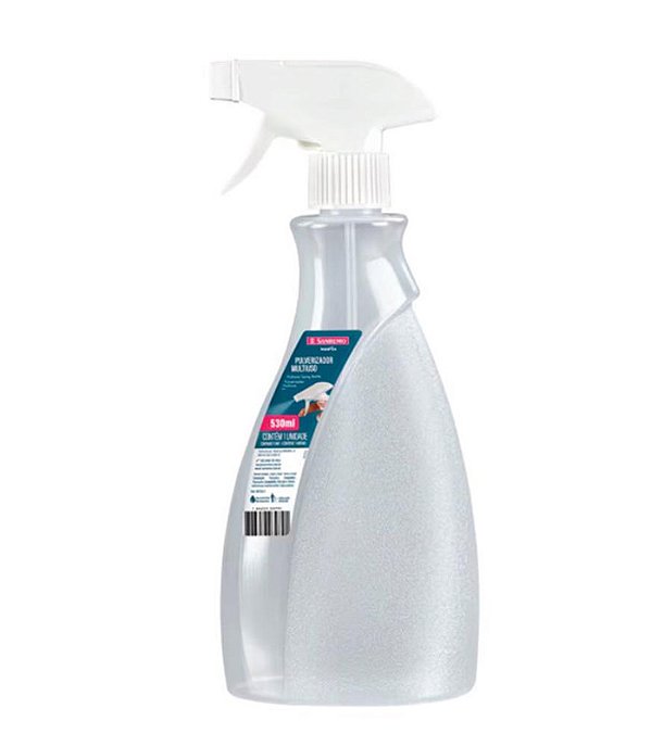 PULVERIZADOR 530 ML MULTIUSO TRANSP.