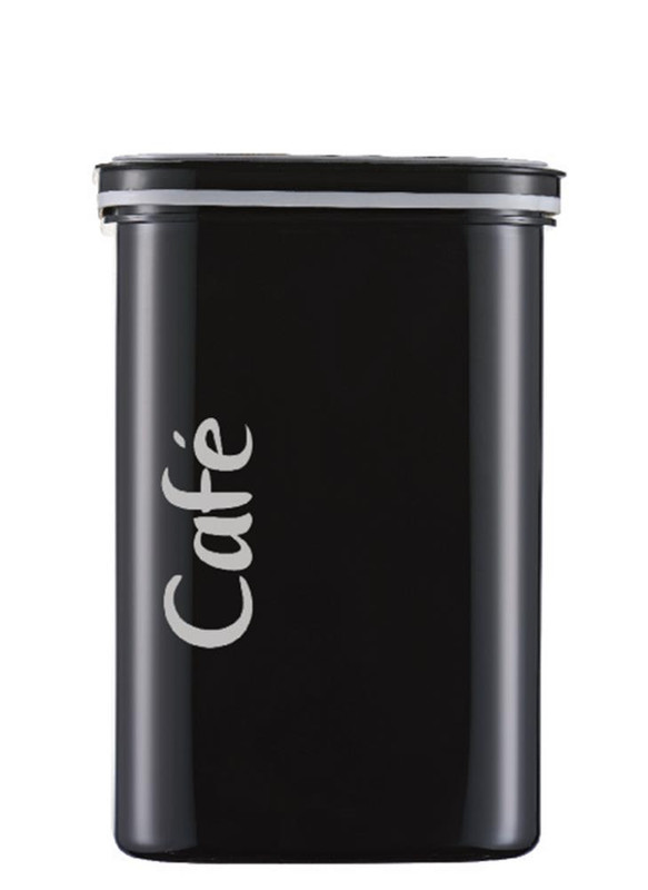 POTE HERMETICO 2L C/ TP SILICONE PRETO CAFÉ