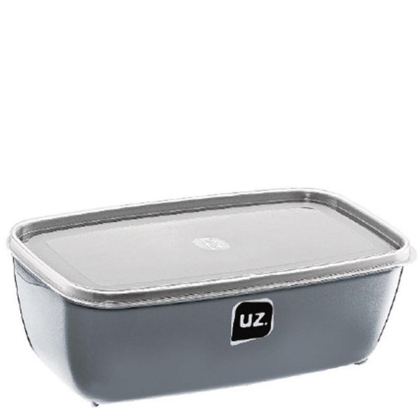 MULTIUSO RETANGULAR 3L CINZA