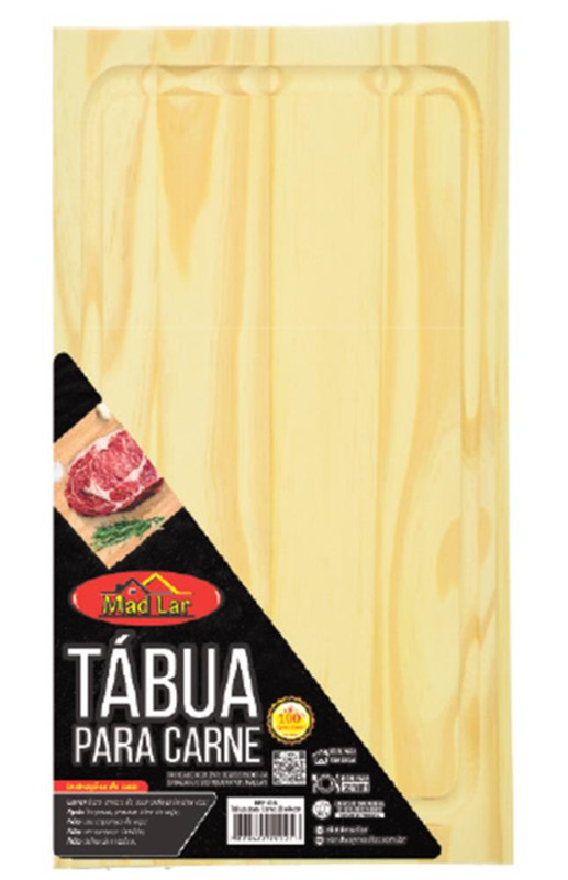 TABUA PARA CARNE RET 23 X 40 CM