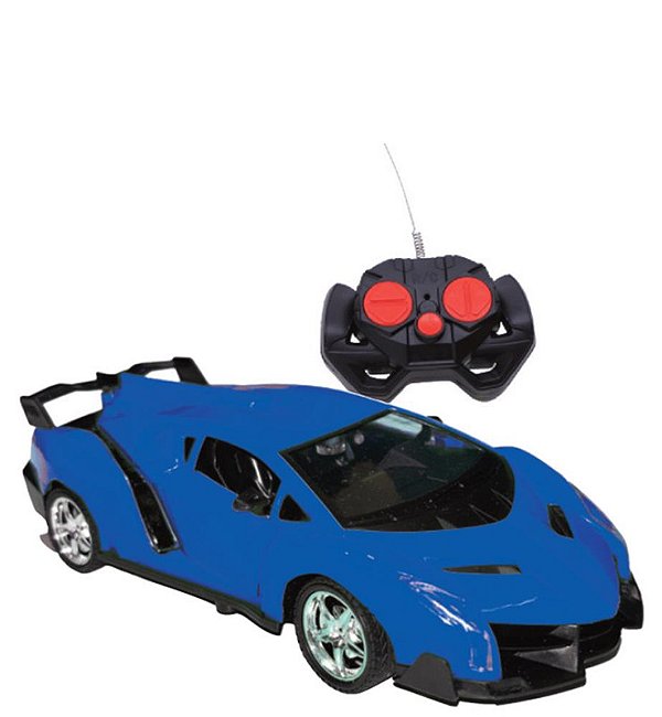 ZIPPY - CARRO CONTROLE REMOTO LAMBO AZUL 20CM