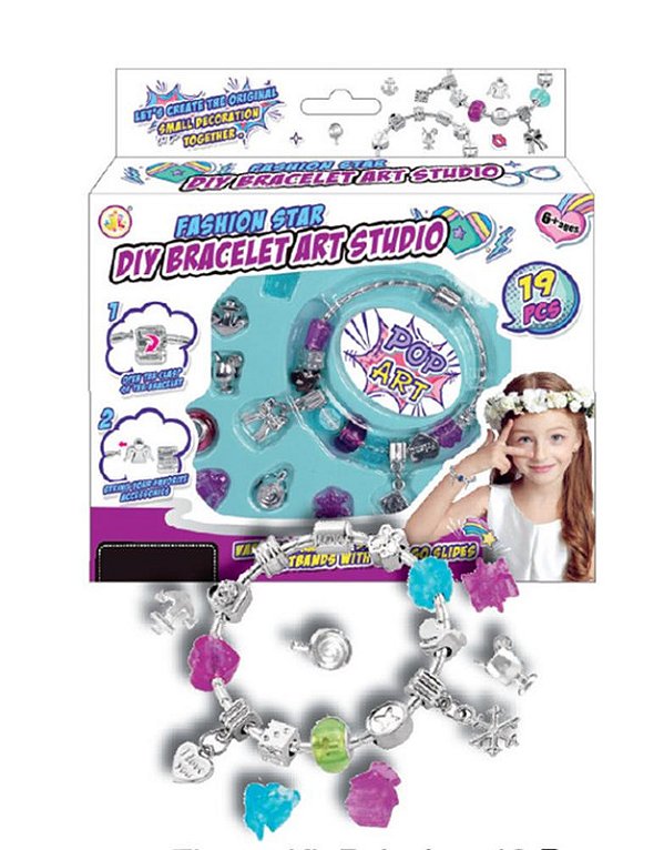 ZIPPY - KIT PULSEIRAS 19 PCS STYLE FASHION
