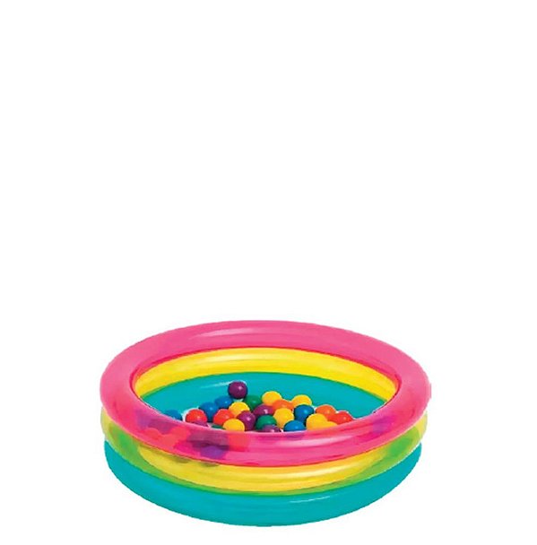 INTEX - PISCINA DE BOLINHAS MULTI-COLOR 86 X 25 CM (48674)