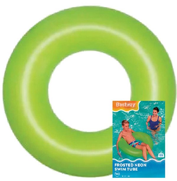 BOIA CIRCULAR Ø91 CM NEON LARANJA (36025)