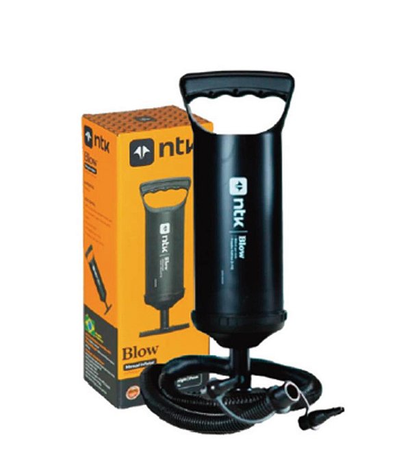 BOMBA DE AR MANUAL C/ 3 BICOS 10,8 X 8,8 X 30 CM ( 300818 )