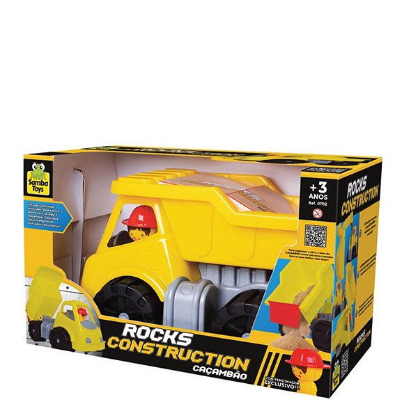 ROCKS CONSTRUCTION CAMINHAO CACAMBA BASCULANTE