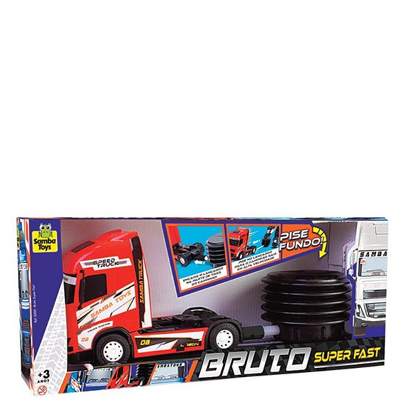 CAMINHAO BRUTO TRUCK - SUPER FAST C/ LANCADOR