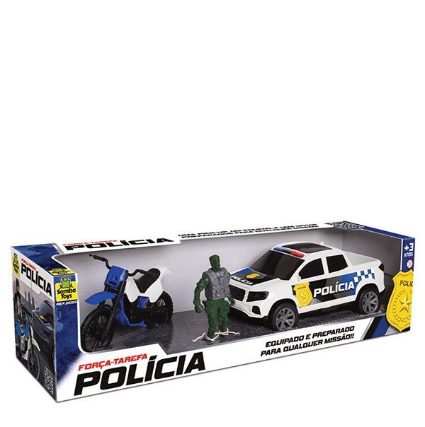 PICK-UP E MOTO - POLICIA KIT FORÇA TAREFA