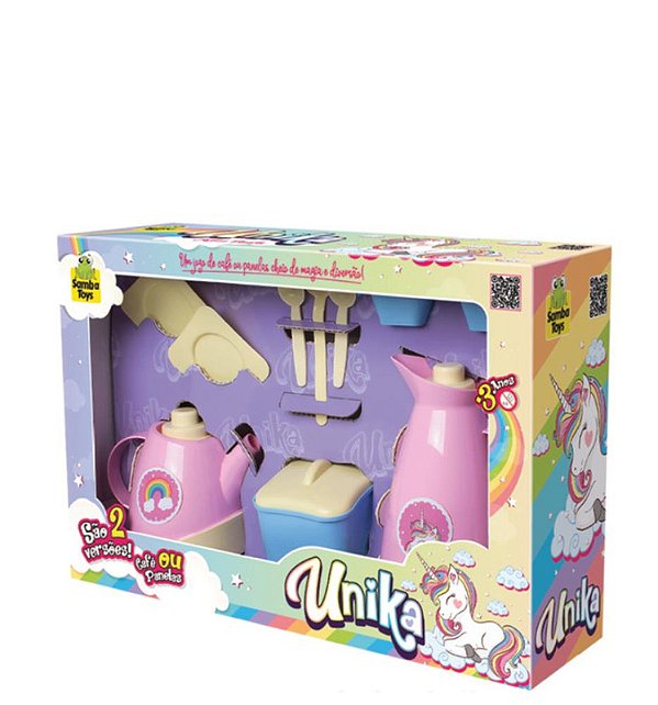 JOGO P/ CHÁ E CAFÉ UNICORNIO
