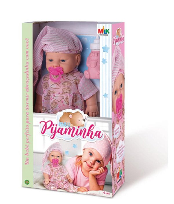 BONECA MEU PIJAMINHA 32 CM