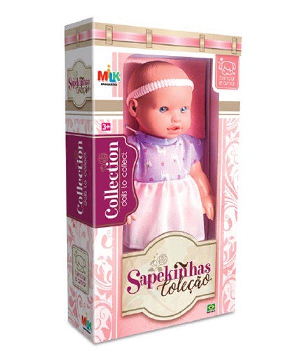 BONECA COLEÇÃO SAPEKINHAS 32 CM