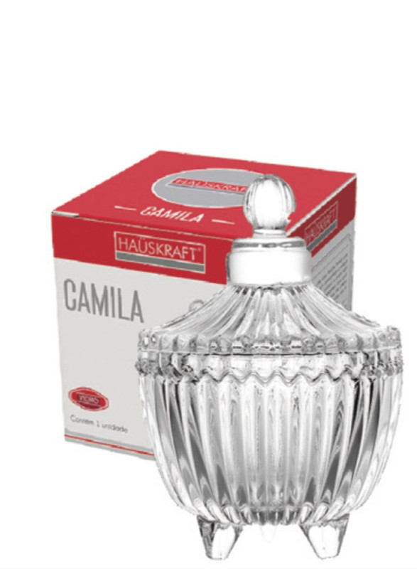 GLASS - POTICHE CAMILA 6,5 X 10CM