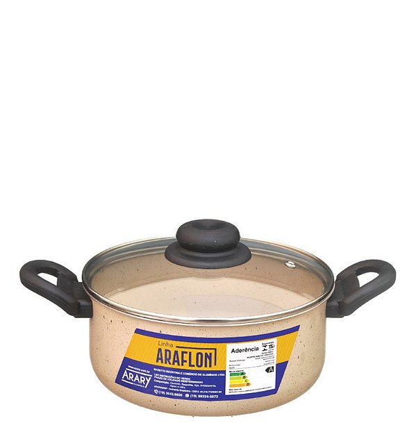 ANTIADERENTE - CAÇAROLA MARMORIZADO Nº 20 – 2,7L