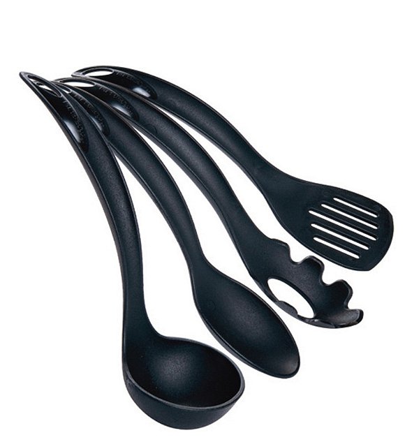 KIT 4 TALHERES 22CM NYLON