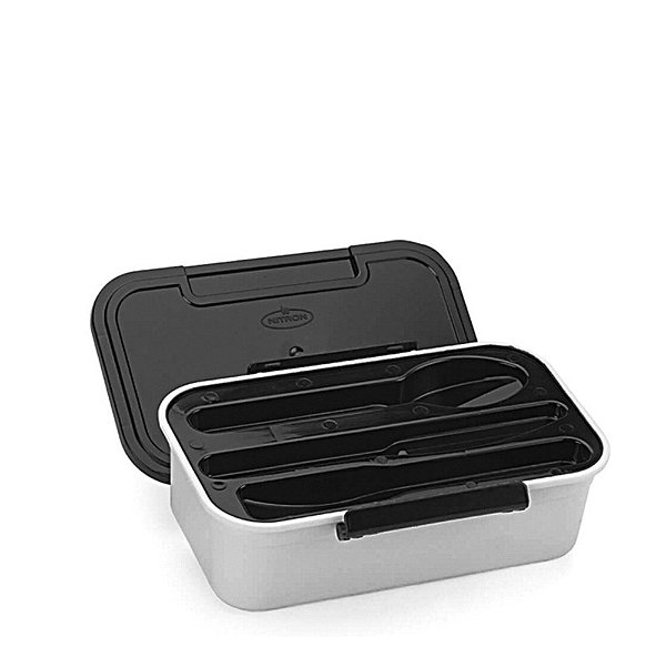 MARMITA C/ PORTA TALHERES 1,2L