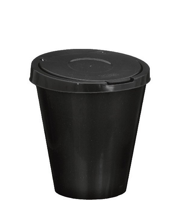 LIXEIRA 5,7L RED C/ TPA CLICK - PRETA