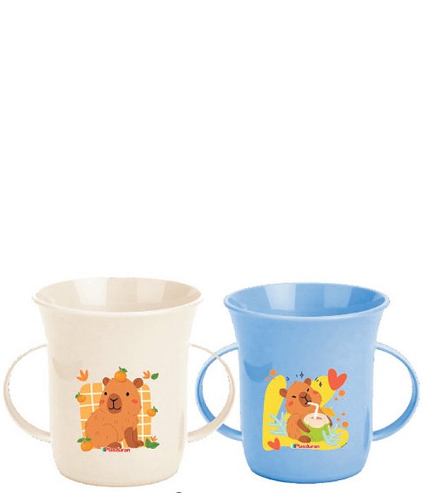 CANECA 260 ML CAPIVARA C/ 2 ALÇAS