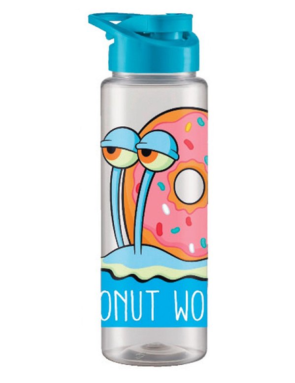 GARRAFA SQUEEZE 750ML BOB ESPONJA GARY CARACOL