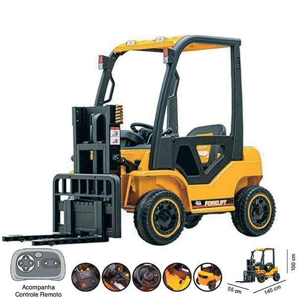 ZIPPY - MINI EMPILHADEIRA ELETRICO 12V C/ RC