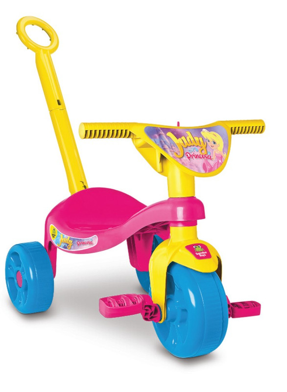 TRICICLO TCHUCO C/ HASTE JUDY