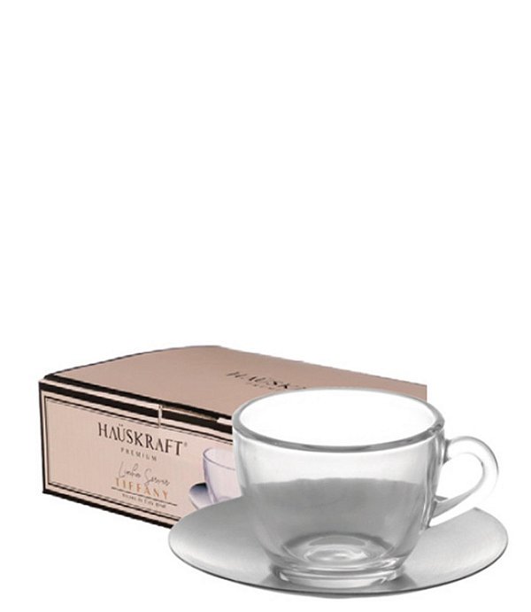 GLASS - XICARA 85ML JG C/ 04 PCS TIFFANY