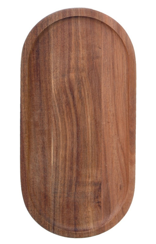 WOOD - BANDEJA OVAL ACACIA 30 X 20 X 2 CM
