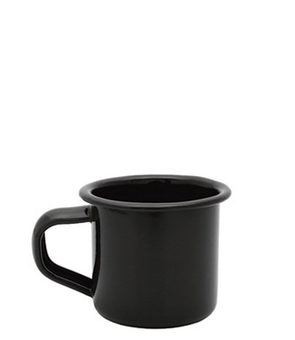 CANECA REVESTIDA 85ML PRETA