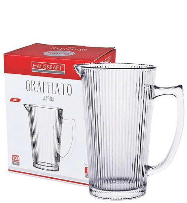 GLASS - JARRA 700ML GRAFFIATO