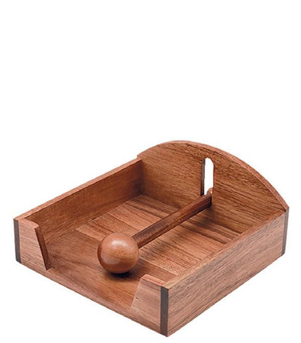 WOOD - PORTA GUARDANAPO ACACIA 19 X 20,8 X 8,8 CM