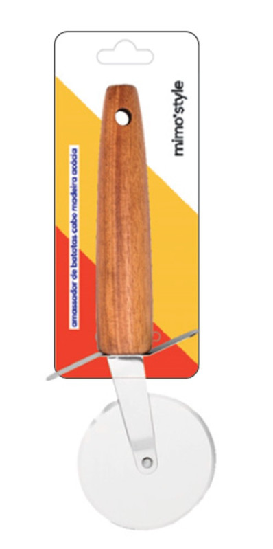 WOOD - CORTADOR DE PIZZA ACACIA 21 X 6,5 X 2,5 CM