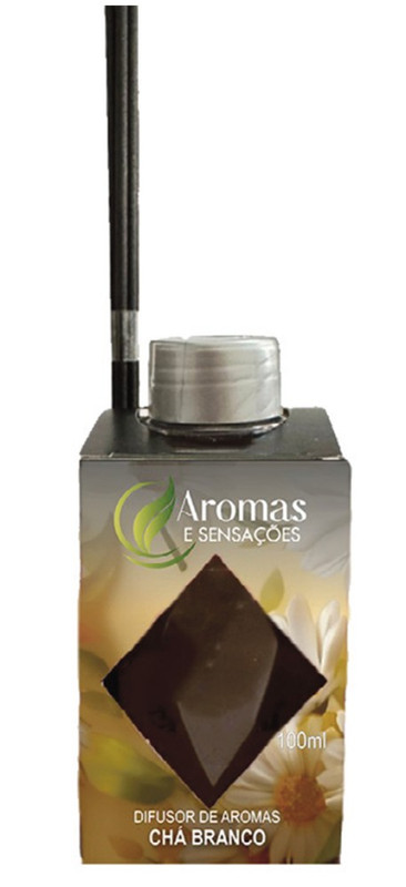DIFUSOR AROMAS E SENSAÇÕES 100ML CHÁ BRANCO - CAIXA C/ 12 PEÇAS