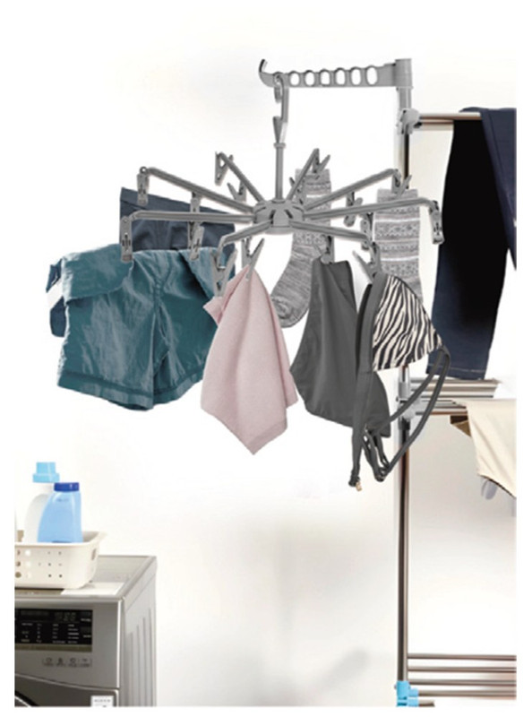 VARAL GUARDA-CHUVA P/ 16 PRENDEDORES 45 X 45 X 28 CM