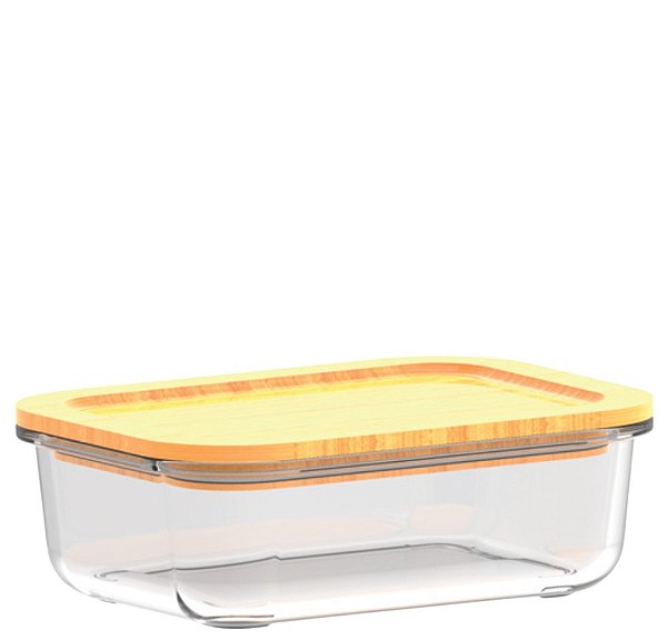 MARINEX BAMBOO - POTE RET 1L - CAIXA C/ 6 PEÇAS