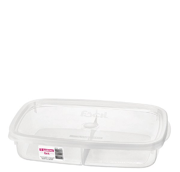 FACIL - PORTA FRIOS 1,4L TRANSPARENTE