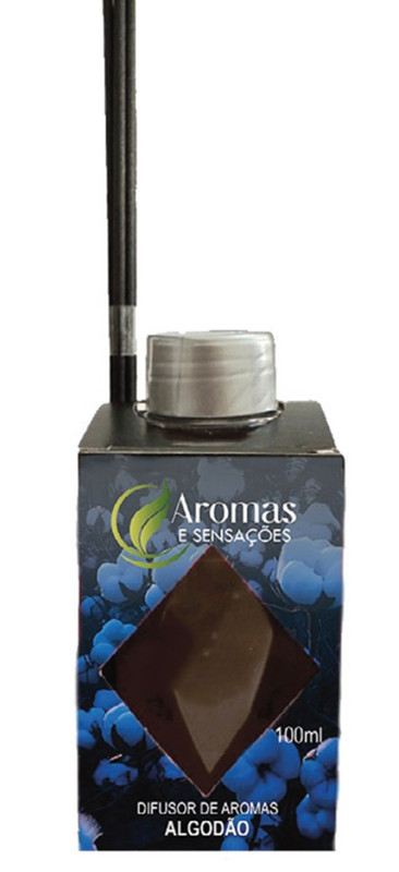 DIFUSOR AROMAS E SENSAÇÕES 100ML ALGODÃO - CAIXA C/ 12 PEÇAS