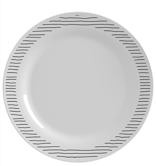 OPALINE MENU PRATO 27 CMS DOODLE - CAIXA C/ 12 PEÇAS