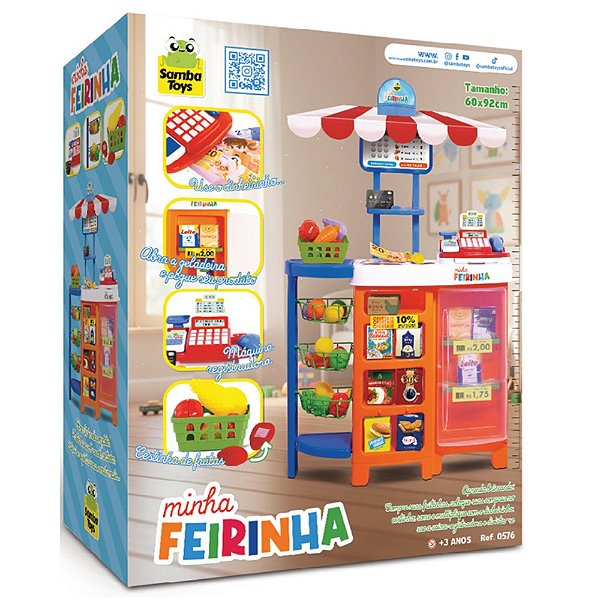 MINHA FEIRINHA C/ CAIXA REGISTRADORA 60 X 92 CM