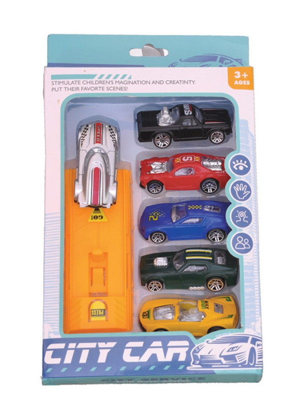 ZIPPY - CARRINHO DIE-CAST RODA LIVRE JG C/ 06 ESPORTIVO C/ DISP