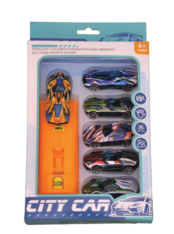 ZIPPY - CARRINHO DIE-CAST RODA LIVRE JG C/ 06 DELUXE C/ DISP