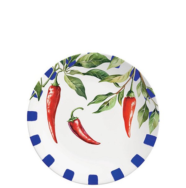 PEPE - PRATO SOBREMESA 21 CM - CAIXA C/ 6 PEÇAS