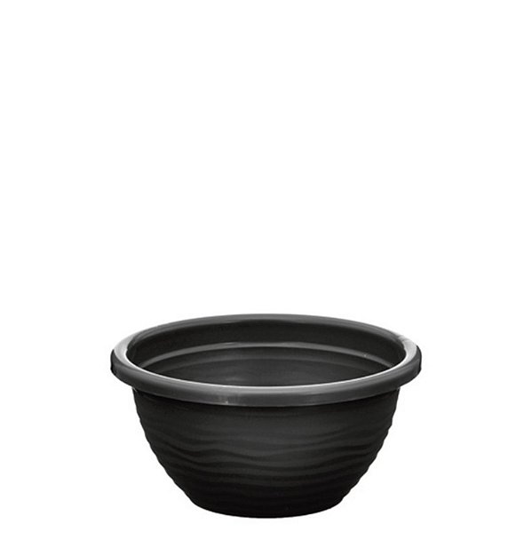 VASO REDONDO ONDULADO 4,2L PRETO