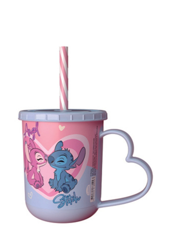 CANECA LUDICA 360 ML STITCH - CAIXA C/ 12 PEÇAS