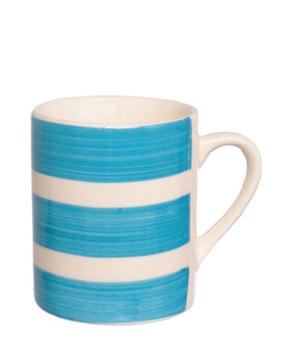 HAUSKRAFT - CANECA RETA 300ML FAIXAS AZUL - CAIXA C/ 36 PEÇAS